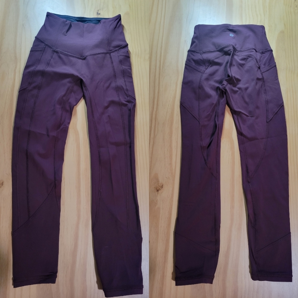 Lululemon All the Right Places crop size 2